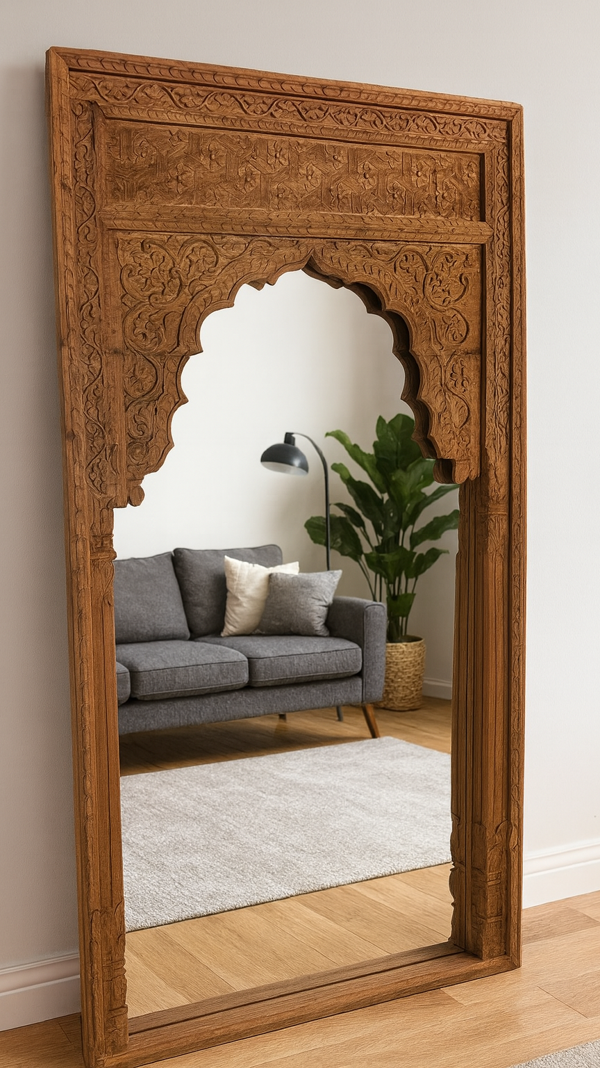 ✨ 5 Ways to Style Rustic Mirrors in a Modern UK Home