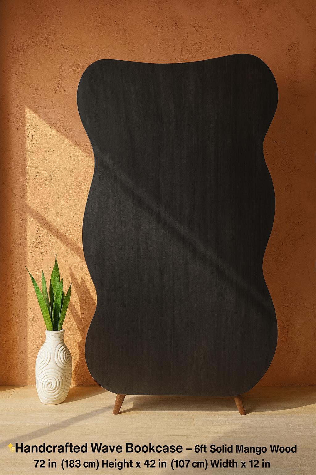 Handcrafted Wooden Bookcase | Luxury Statement Furniture - 100% Wood