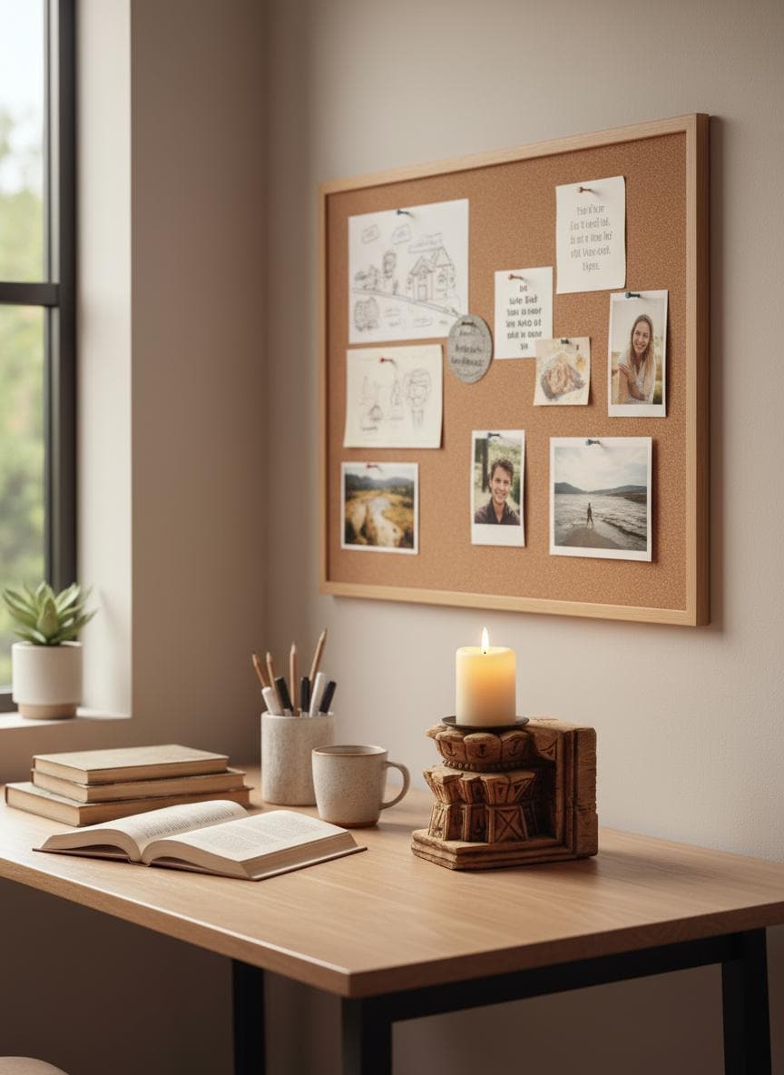 Hand Carved Wooden Candle Holder – Rustic Candle Stand